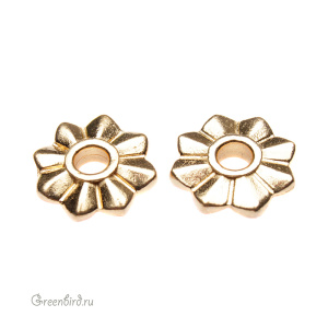 Элемент под заклепку "8 Point", золотис. (#TC-5794)