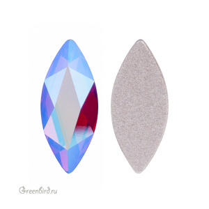 Swarovski 2201 Клеевые стразы Маркиз 14х6 мм, алый с мерцанием (#276SHIM), 1 шт.