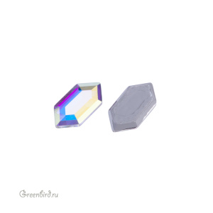 Swarovski 2776 Термостразы Гексагон 8,2x4,2 мм, прозрачный радужный (#001AB), 1 шт.