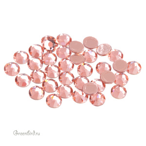 2078 Кристаллы горячей фиксации Rose Flatback SS20 – Rose Peach (#262), уп. 36шт.