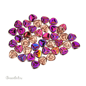 Rose Petals 8x7mm, Crystal Sliperit Rose, 10 гр (#00030/29500) Rose Petals 8x7mm, Crystal Sliperit Rose, 10 гр (#00030/29500)