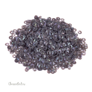 Пайетки 3мм чаша Viola Scuro (#707)