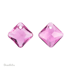 6431 подвеска Princess Cut 16 mm – Rose (#209) 6431 подвеска Princess Cut 16 mm – Rose (#209)