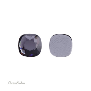 2471 Кристалл горячей фиксации Cushion 5 мм – Graphite (#253), M-Foiled, 1шт.