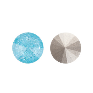 Кристалл 1122 Rivoli 14 мм Crystalbird - Aquamarine IC (#202IC), 1 шт. (#CBCS-0111)