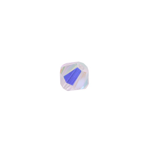 Crystalbird 5301 Биконусы 5 мм, Crystal (#001AB), уп. 10 шт.