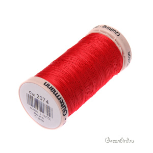 Нить для ручного квилтинга Gutermann, красный (#2074)