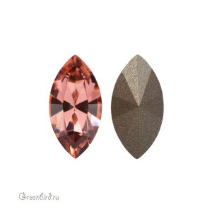 Swarovski 4228 Наветт 10х5 мм, нежно-розовый (#257), 1 шт.