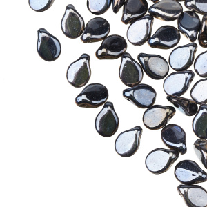 Pip Beads 5x7mm, Jet 27633, 5 гр (#23980/27633)