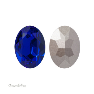 4120 Oval Fancy Stone 25х18 мм – Majestic Blue (#296)
