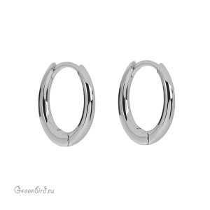 Швензы-звенья "Конго" 17х13 мм, родий, пара (#SV1701-1521)