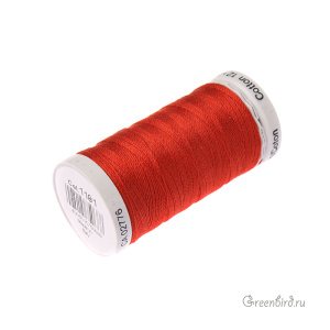 Нить Gutermann для вязания Cotton 12, кирпичный (#1181)