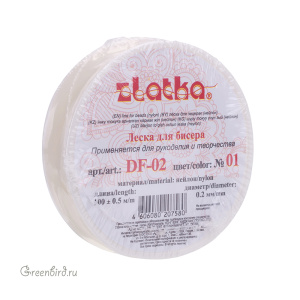 Леска 0,2 мм, катушка 100м (#DF-02)