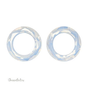 4139 Ring Fancy Stone 20 мм – White Opal (#234)