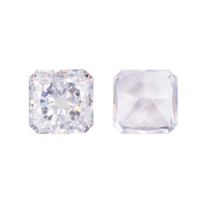 Crystalbird Фианит квадратный 12 мм, прозрачный, 1 шт. (#CBFN-SQ12-01)