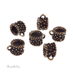 "Время рыцарей", бейл, ант. латунь, 1 шт. (#Л13104)