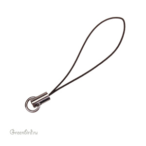 Основа-шнур для брелока, черный, 1 шт. (#SVA-BASE-2600)