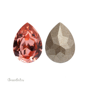 Swarovski 4320 Капля 8х6 мм, розово-персиковый (#262), 1 шт.