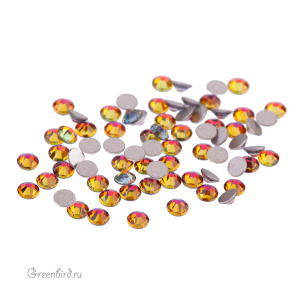 Swarovski 2058 Клеевые стразы круглые SS9, вулкан (#001VOL), уп. 72 шт.