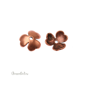 JBB Чашечка "Клевер", ант. медь (J201-10)