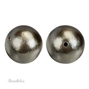 Хлопковый жемчуг 30 мм, Bronze, 1 шт. (#CTP001-30-Bronze)