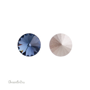 Swarovski 1122 Риволи SS39, джинсово-синий (#266), 1 шт.