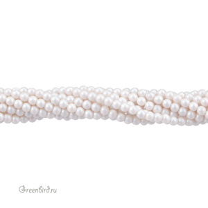 Жемчуг 2 мм #5810 Pearlescent White (#969)
