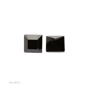 Swarovski 4428 Квадрат 8 мм, черный (#280), 1 шт.