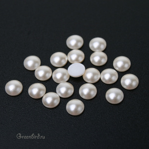 2080/4 Кристаллы горячей фиксации Cabochon SS16 – Creampearl (#291), уп. 20шт.