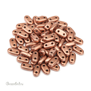 Bar 6x3mm, Matte Metallic Bronze Copper, 5 гр (#K0178)