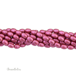 Жемчуг рис 4 мм #5824 Mulberry Pink (#2018)