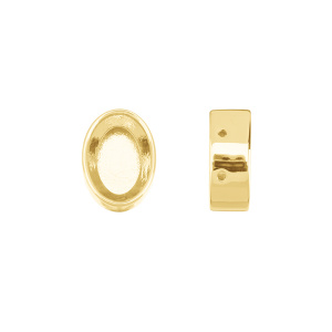 Оправа Crystalbird для 4120 Oval FS 14х10 мм, золото (#CBST-13)