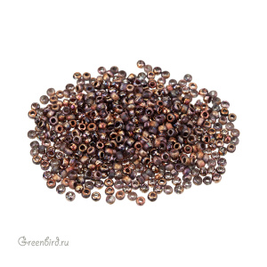 Бисер чешский PRECIOSA Czech круглый 8/0, Capri Rose (#00030/27143E), 10 г