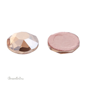 Swarovski 2078 Термостразы круглые SS34, золотистая дымка (#001GSHA), 1 шт.