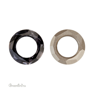 4139 Ring Fancy Stone 14 мм – Graphite (#253)