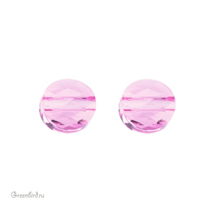 Swarovski 5052 Бусина Мини круглая 6 мм, розовый (#209), 1 шт.