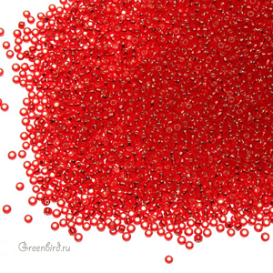 Бисер TOHO Round 11/0 внутреннее серебрение (#25C), 10 г