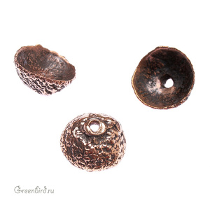 "Специи", чашечка, ант. бронза, 1 шт. (#1537)