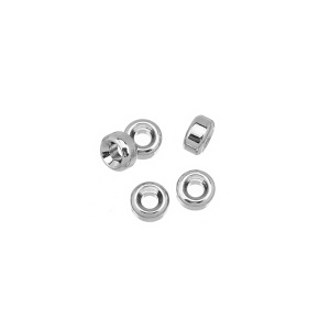 Бусина-разделитель "Шайба" 5 мм, родий, уп.5 шт. (#SVABM-35R)