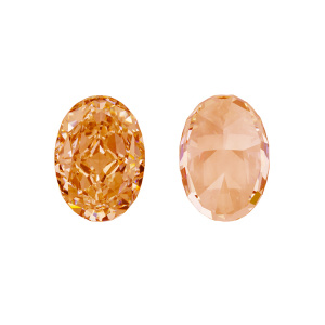 Crystalbird Фианит Овал 14x10мм, топаз, 1 шт. (#CBFN-OS-03)