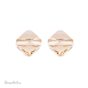 Swarovski 5054 Бусина Мини Ромб 6 мм, светлый шелк (#261), 1 шт.