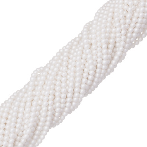 Crystalbird Жемчуг круглый 4 мм, лунное сияние, нить (#78)