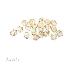 5328 Bicone 3mm – Luminous Green (#001LUMG)