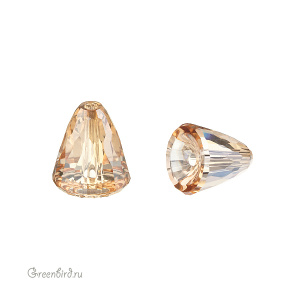 5541 Бусина Dome Bead Large 11mm – Golden Shadow (#001GSHA)