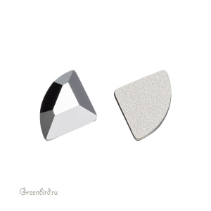 Swarovski 2715 Клеевые стразы Коннектор 6 мм, светлый хром (#001LTCH), 1 шт.