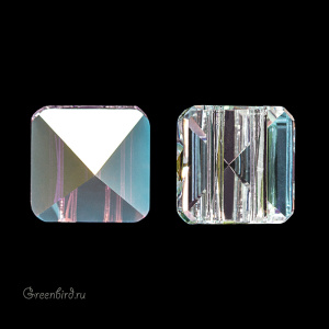 Swarovski 5061 Бусина Шип квадратный 7,5 мм, прозрачный радужный (#001AB), 1 шт.