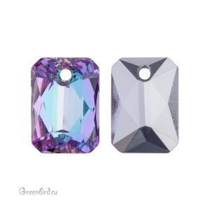 Swarovski 6435 подвеска Октагон 11,5 мм, витражный светлый (#001VL), 1 шт.