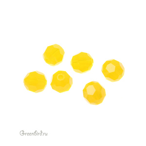 5000 Бусина круглая 6mm – Yellow Opal (#231)