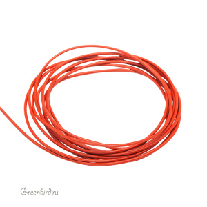 Кожаный шнур "Orange", 1.5 мм, 1 метр (LTOR1.5) Кожаный шнур "Orange", 1.5 мм, 1 метр (LTOR1.5)