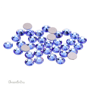 Swarovski 2088 Клеевые стразы круглые SS12, сапфир (#206), уп. 36 шт.